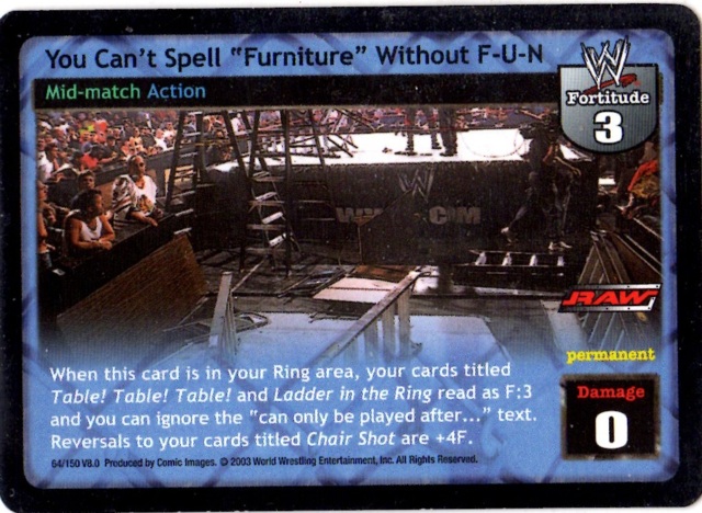 You Cant Spell Furniture Without F-U-N